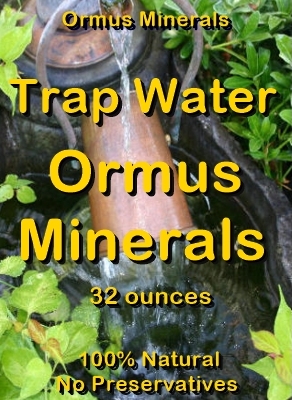 Ormus Minerals -Trap Water Ormus Minerals